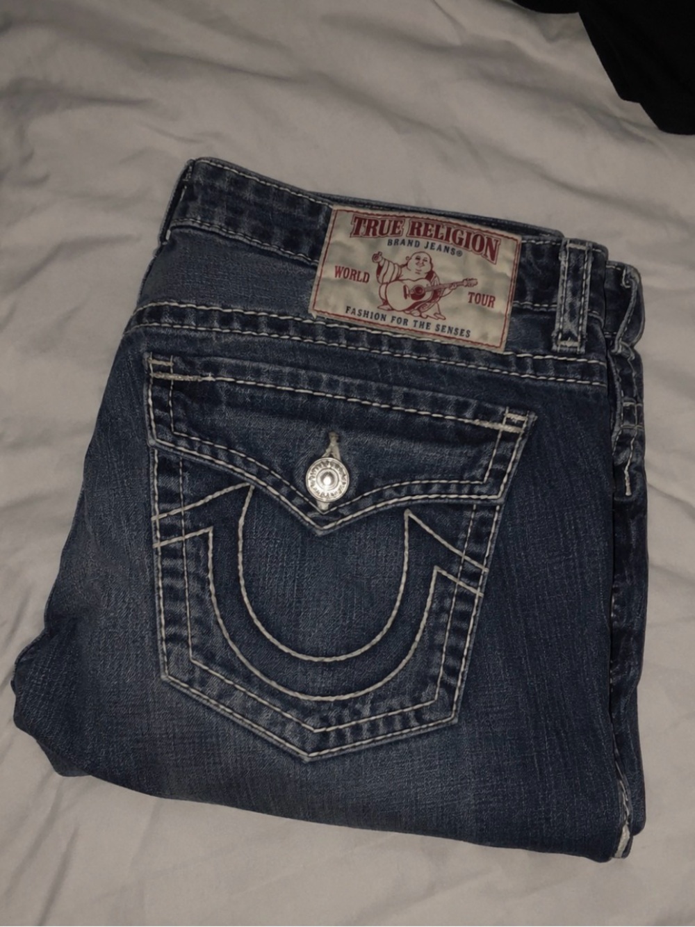 True Religion Women’s Medium Blue Boot Cut Jeans